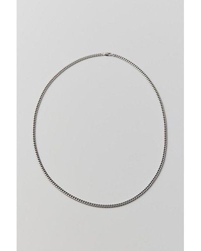 Urban Outfitters Curb Chain 28" Necklace - Metallic