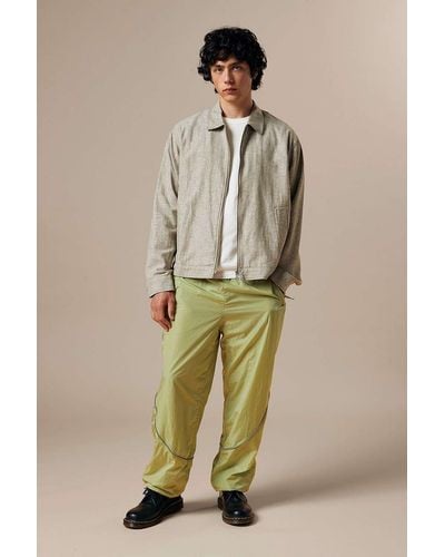 Urban Outfitters Uo Moss baggy Nylon Trousers - Natural