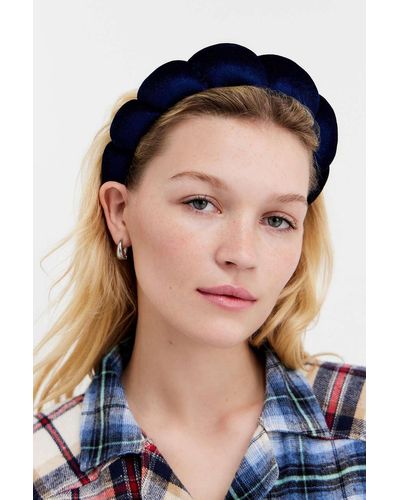 Urban Outfitters Pludriges haarband "spa day" in marineblau