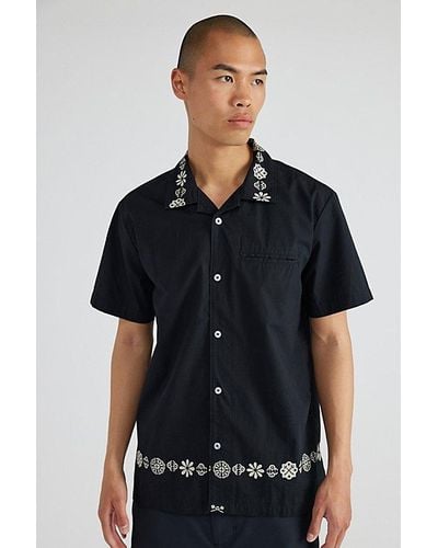 Dark Seas Shipmaster Short Sleeve Shirt Top - Black