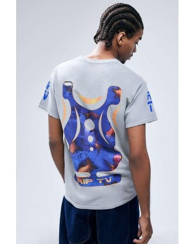 Urban Outfitters Uo X Everyyouth Tom Des Garcons Goldfish T-shirt - Blue