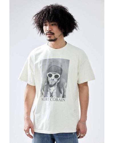 Urban Outfitters Uo Kurt Cobain T-shirt - White