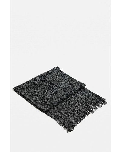 Urban Outfitters Uo Y2k Sparkle Scarf - Black