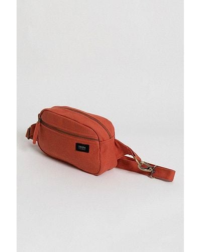 Terra Thread Organic Cotton Canvas Fanny Pack - Red