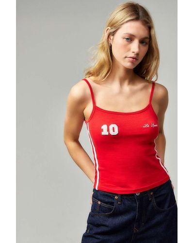 iets frans... Mia Football Cami - Red