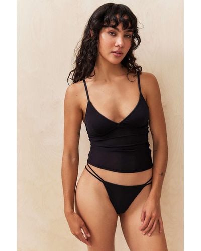 Out From Under Je T'aime Tanga Thong - Black