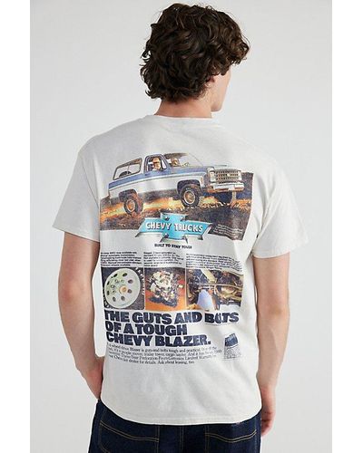 Urban Outfitters Chevy Blazer Vintage Ad Tee - Grey