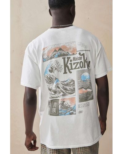 Urban Outfitters Uo Maison Kizoku T-shirt - White