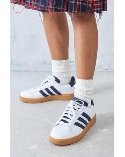 adidas Sneaker "grand court 2.0" mit gummisohle - Weiß