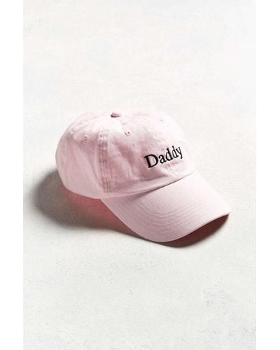 Urban Outfitters Daddy Baseball Hat - Pink