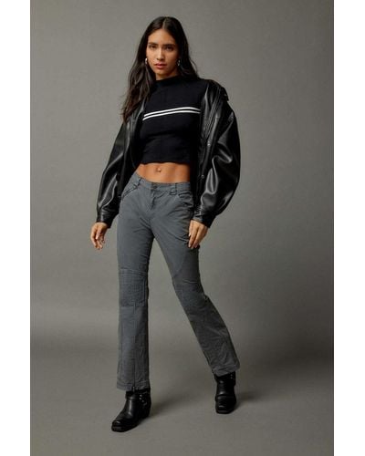 BDG Harper Moto Cargo Pant In Grey,at Urban Outfitters - Gray