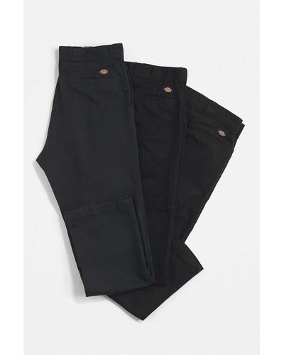 Urban Renewal Vintage Black Dickies 874 Trousers - Blue