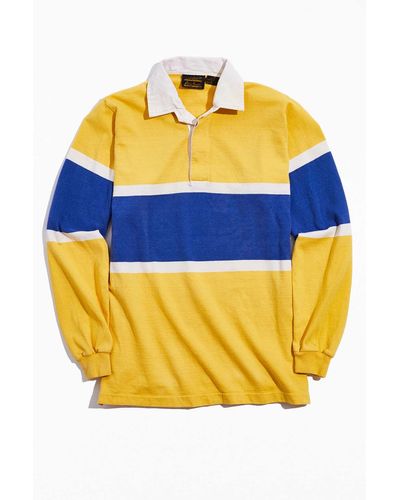 Urban Outfitters Vintage Eddie Bauer Rugby Shirt - Yellow