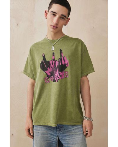 Urban Outfitters Uo Youth T-shirt - Green