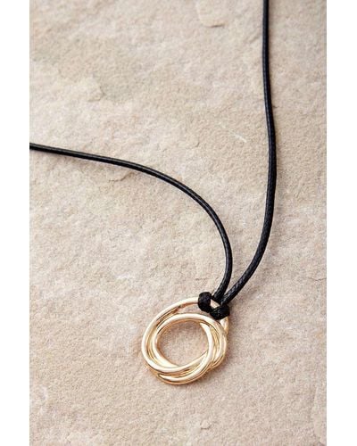 Silence + Noise Silence + Noise Multi Loop Cord Necklace - Natural