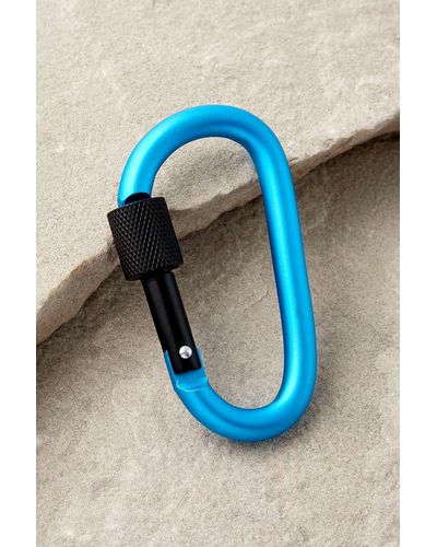 Urban Outfitters Uo Classic Blue Carabiner Clip