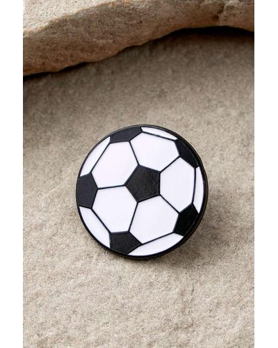 Urban Outfitters Uo Football Pin - Black