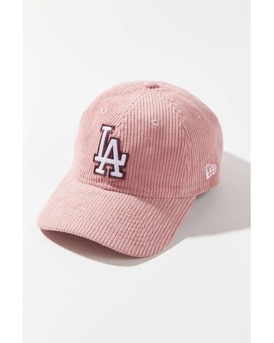Urban Outfitters Mlb Corduroy Baseball Hat - Pink