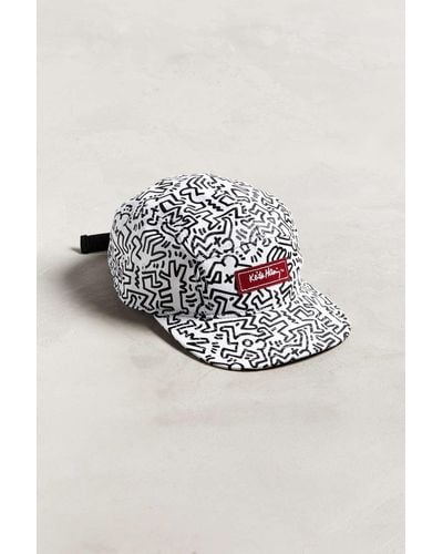 Urban Outfitters Keith Haring Allover Print Hat - White