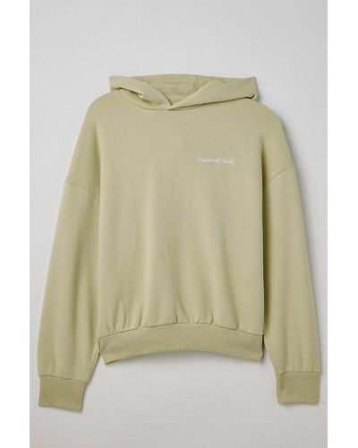 Standard Cloth Foundation Embroidered Hoodie Sweatshirt - Green