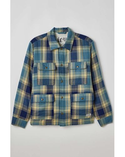 Marmot Ridgefield Fleece Lined Shirt Jacket - Blue