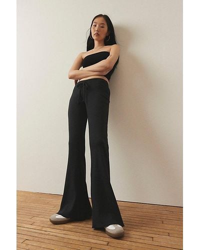 Out From Under Easy Does It Flare Pant - Black