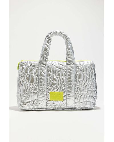Urban Outfitters Bryn Puffy Tote Bag - Gray