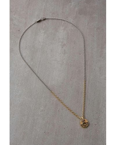 Vivienne Westwood Halskette brutus" mit anhänger - Grau