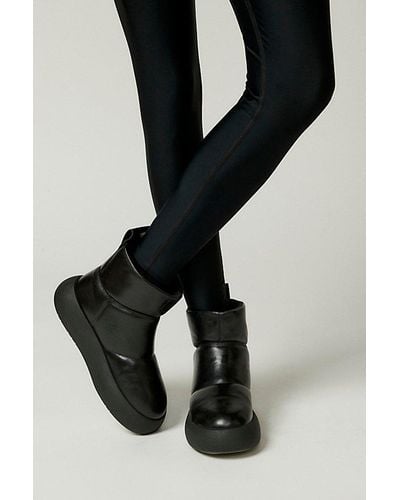 Vagabond Shoemakers Aylin Puffer Ankle Boot Jacket - Black