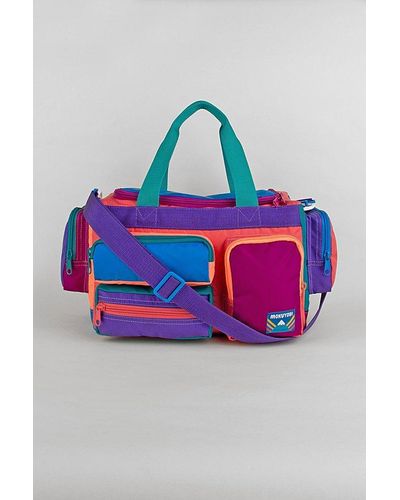 Mokuyobi Camp Colorblock Weekender Travel Duffle Bag - Multicolor
