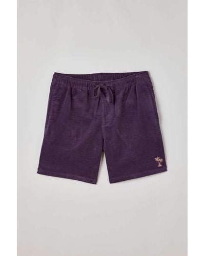 Katin Uo Exclusive Local Cord Volley Short - Purple