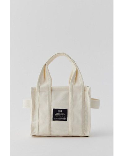 BDG Serena Canvas Mini Tote Bag - Natural