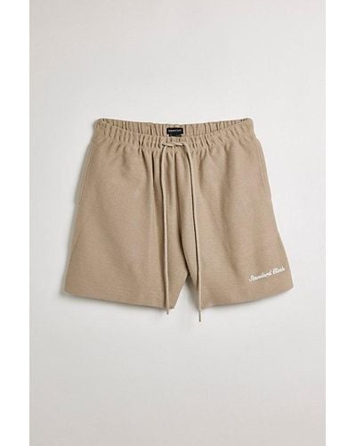 Standard Cloth Foundation Reverse Terry Short - Natural