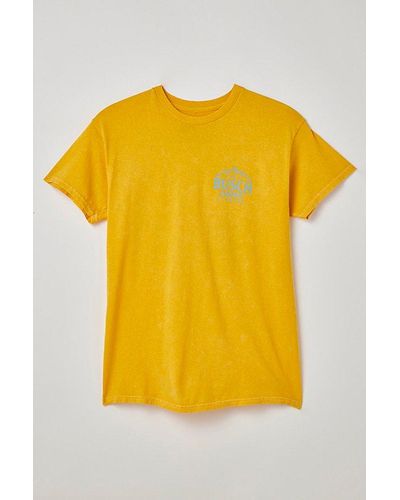 Urban Outfitters Busch Light Fishing Tee - Yellow