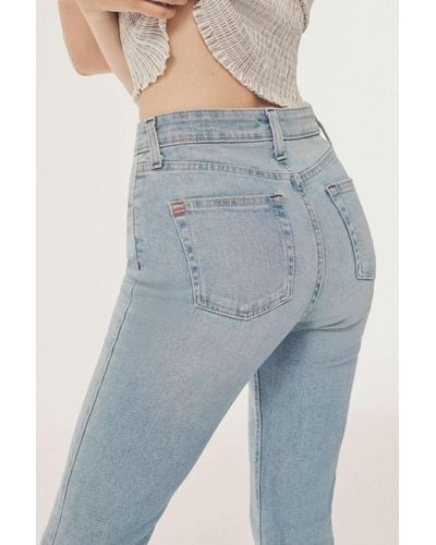BDG High-waisted Cropped Kick Flare Jean - Blue