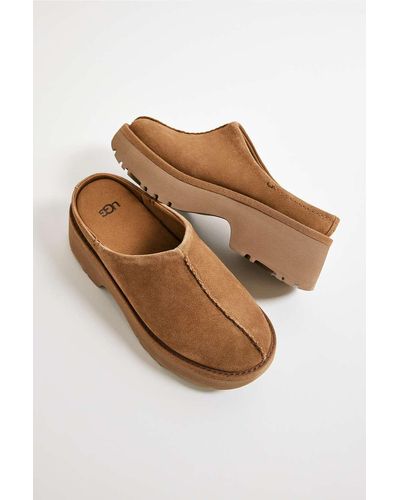 UGG Chestnut New Heights Clogs - Brown