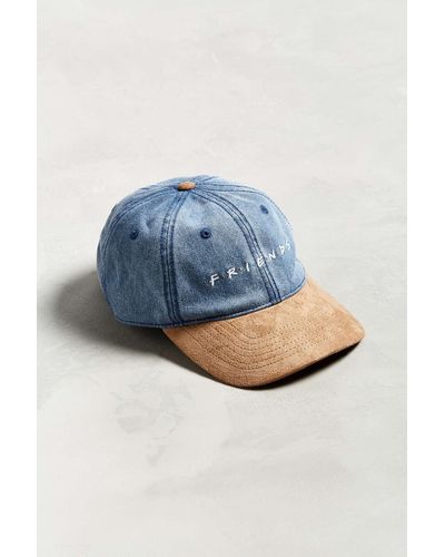 Urban Outfitters Friends Baseball Hat - Blue