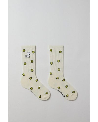 Urban Outfitters Snoopy Tennis Crew Sock - White