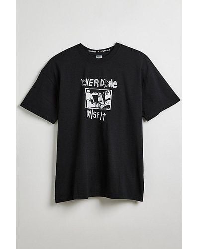 M/SF/T Over Down Tee - Black