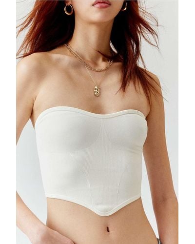 Out From Under Catalina Seamless Bandeau - White