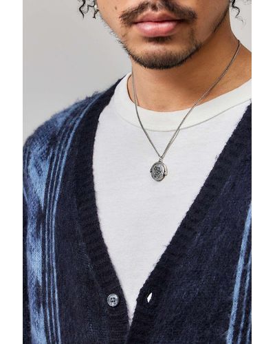 Urban Outfitters Uo Nomad Pendant Necklace - Blue