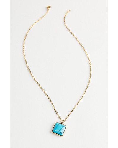Urban Outfitters Pendant Necklace - White