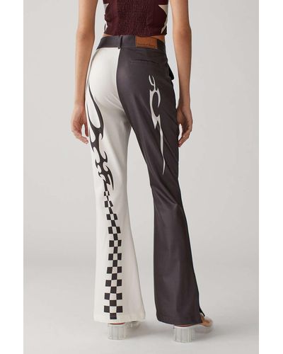 House Of Sunny Colorblock Flare Pant - Multicolor