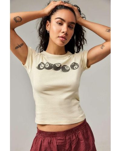 Urban Outfitters Uo Lucky Balls Baby T-shirt - Brown
