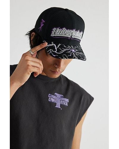 Mitchell & Ness Pro Undertaker Snapback Hat - Black