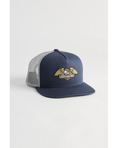 Loser Machine Wings Trucker Hat - Blue