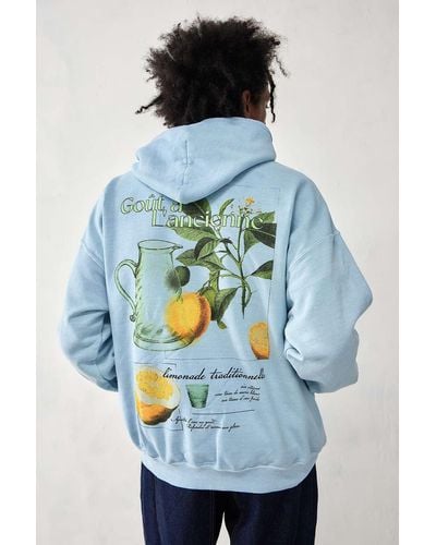 Urban Outfitters Uo - hoodie "lemonade" in - Blau