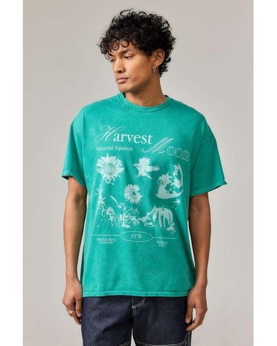 Urban Outfitters Uo Harvest Moon T-shirt Jacket - Green