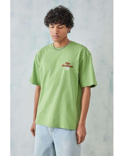 Fila Uo Exclusive Green Heritage T-shirt