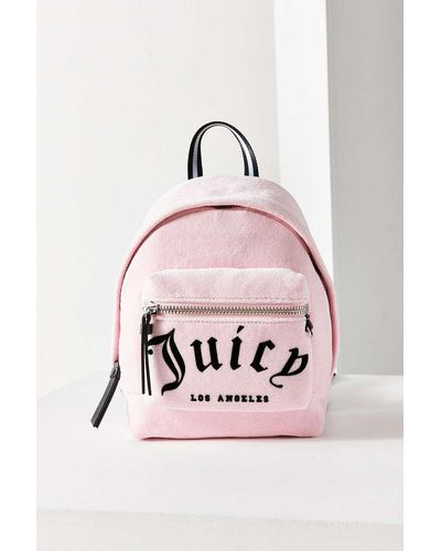 BLACK PU LEATHER BACKPACK – Juicy Couture UK